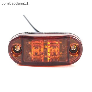 [Bbnzdd] 1 Chiếc 10V 30V Đèn LED Bên Đánh Dấu Cảnh Báo Đuôi Xe Ô Tô Tự Động Đèn Bên Ngoài Xe Kéo Xe Tải Xe Tải Vàng Cam Trắng Đỏ BVAH