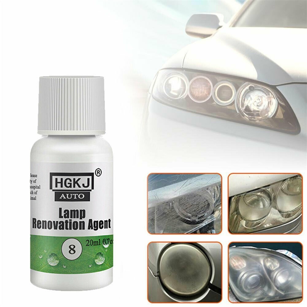 [Cosyh] 20ml HGKJ 8 S Đèn pha đánh bóng xe hơi Cải tạo phục hồi Ba Lan
