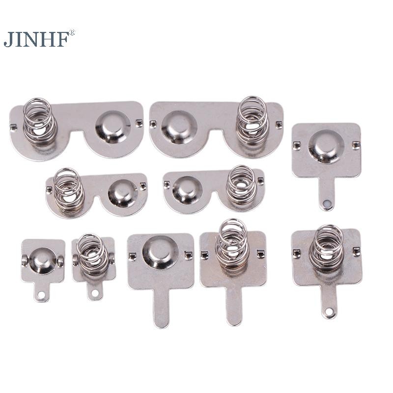 JINHF 20 CÁI DIY Phụ kiện điều khiển từ xa Tấm lò xo AA / AAA Hộp bảng tiếp xúc Tấm tích cực và âm HOT