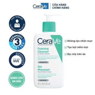 Bọt Làm Sạch Sâu Thích Hợp Cho Da Dầu Thích Hợp Cho Da Khô 236ml