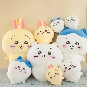Chiikawa Sang Trọng Đồ Chơi 10-30CM Mềm Chiikawa Sang Trọng PP Cotton Búp Bê Gối Trang Trí Nhà Sofa Đệm Đồ Trang Trí