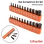 YYLINGX 12 Bit điều khiển lục giác, Bộ tuốc nơ vít lục giác bằng thép hợp kim 25mm S2, Magnetlc 1 / 4in Hex Shank Metric / Imperial Driver Bit cho các dự án tại nhà DIY Trang web làm việc