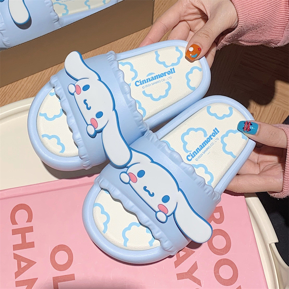 XIXITAO Dép Bé Gái Mùa Hè Mới Sanrio Đồng Thương Hiệu Chó Quế Dễ Thương Thời Trang Thường Ngày