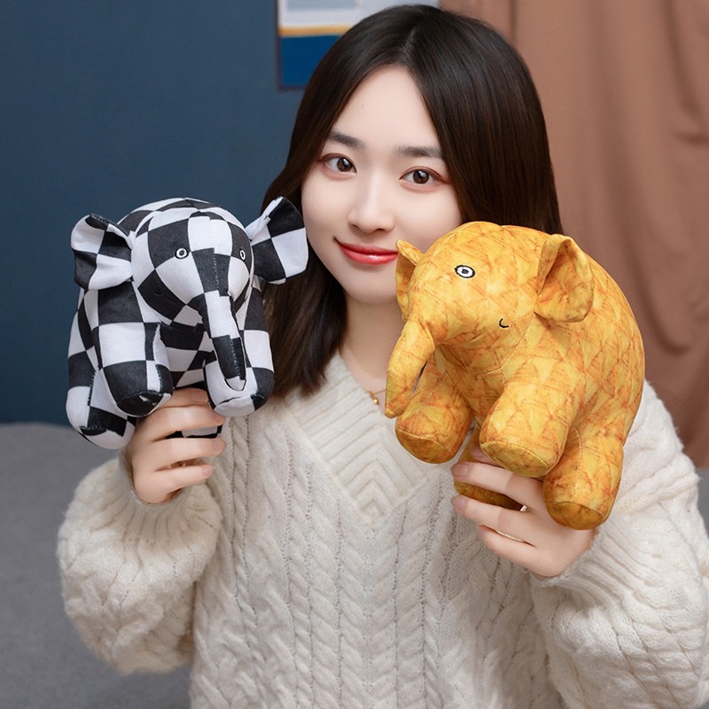 Rytanda Voi Sang Trọng Đồ Chơi Dễ Thương Emma Voi Weber Mô Phỏng Búp Bê Mềm Động Vật Móc Khóa Trẻ Em Bạn Gái Quà Tặng Sinh Nhật Trang Trí Nhà Cửa Quà Tặng Giáng Sinh