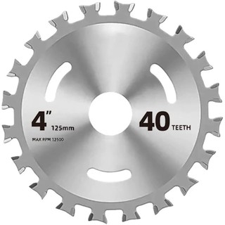 Lưỡi cưa hai mặt bằng hợp kim 4 Inch 40 răng Lưỡi cưa cắt đôi bằng cacbua Lưỡi cưa cắt gỗ cứng và mềm cho máy mài góc 1 cái nhựa cao su đa năng siêu mỏng chính xác an toàn phù hợp dùng cho gia đình căn hộ văn phòng và không gian nhỏ