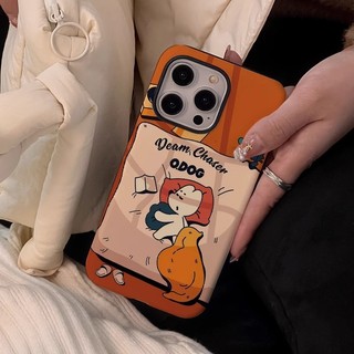 Ốp điện thoại 2 trong 1 cho thú cưng ngủ dễ thương Tương thích với iPhone 15 Pro Max, Apple 16 14 Plus 11 / 12 / 13 Pro Max, vỏ bảo vệ chống sốc mới