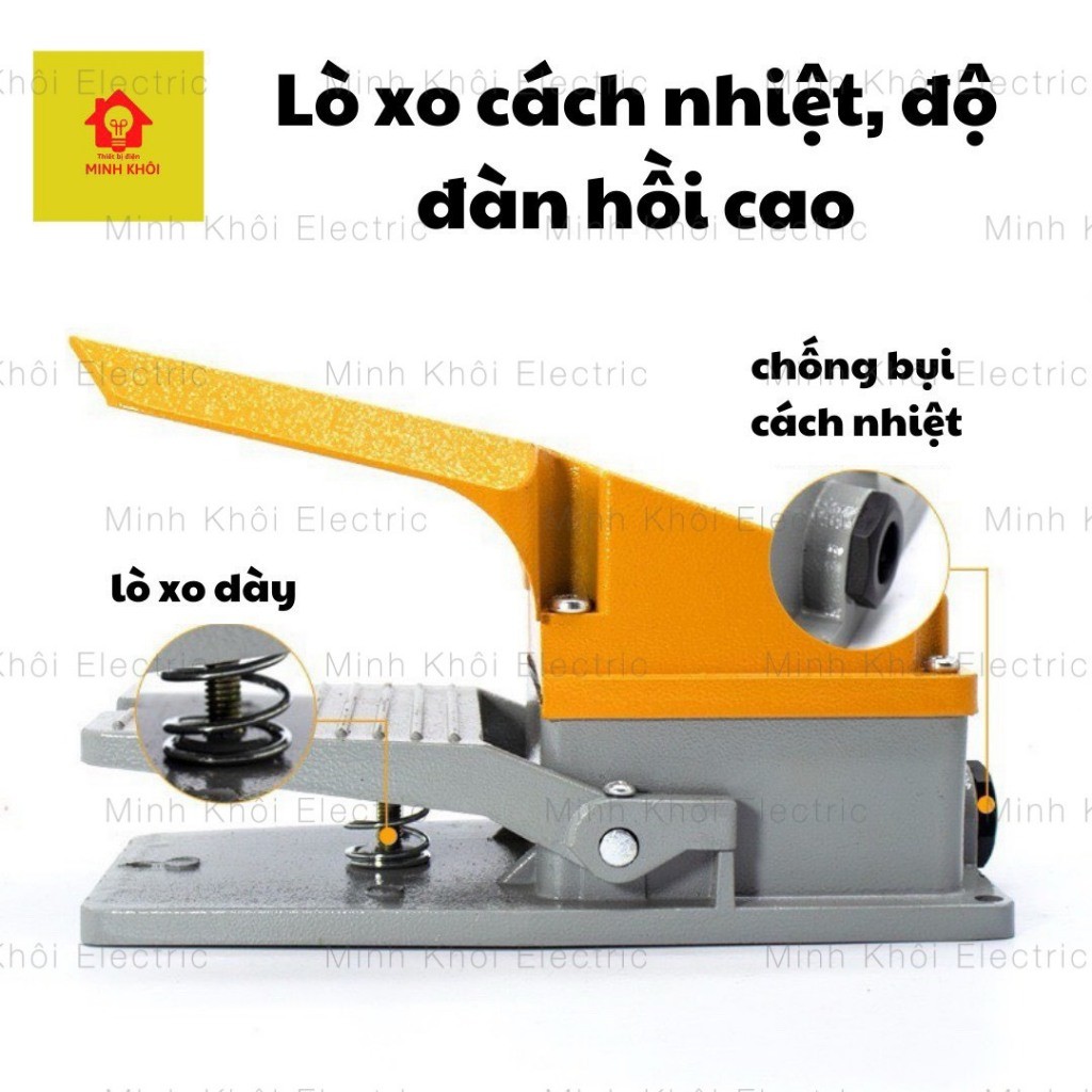 Công tắc bàn đạp chân LT4,công tắc chân LT4,bàn đạp điện,cóc nhấn,bàn đạp máy khâu,công tắc đạp chân,công tắc bàn đạp