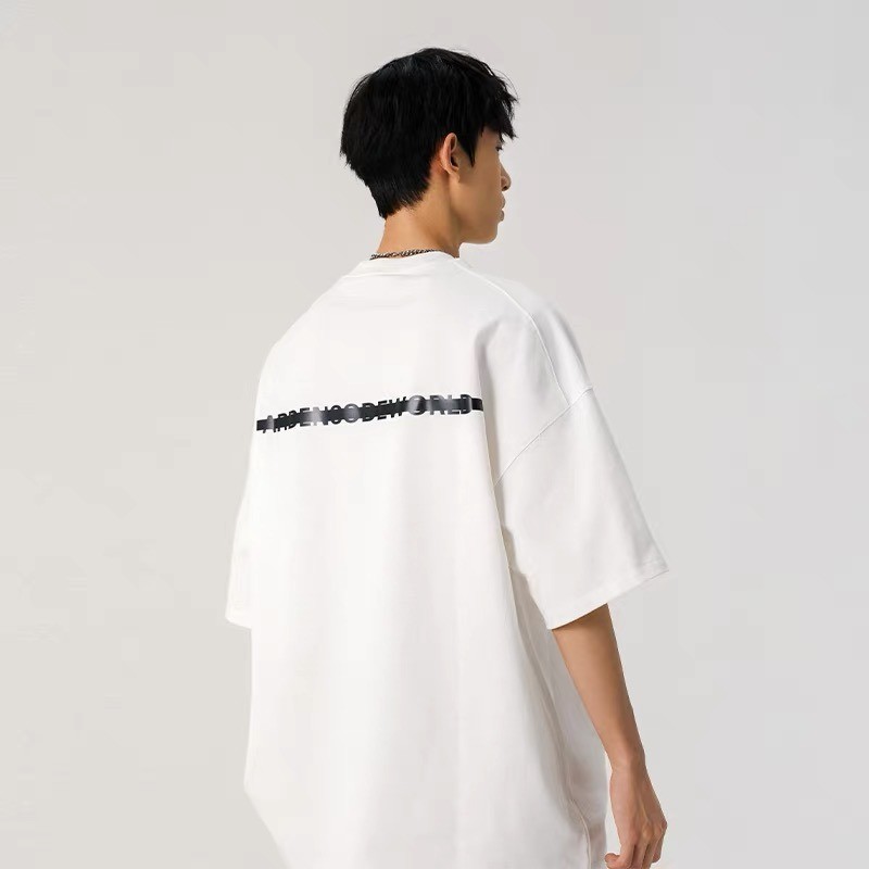 ThaliaWisp Unisex Quá Khổ In Chữ Áo Thun Mùa Hè Thường Ngày Rời Phù Hợp Với Tee