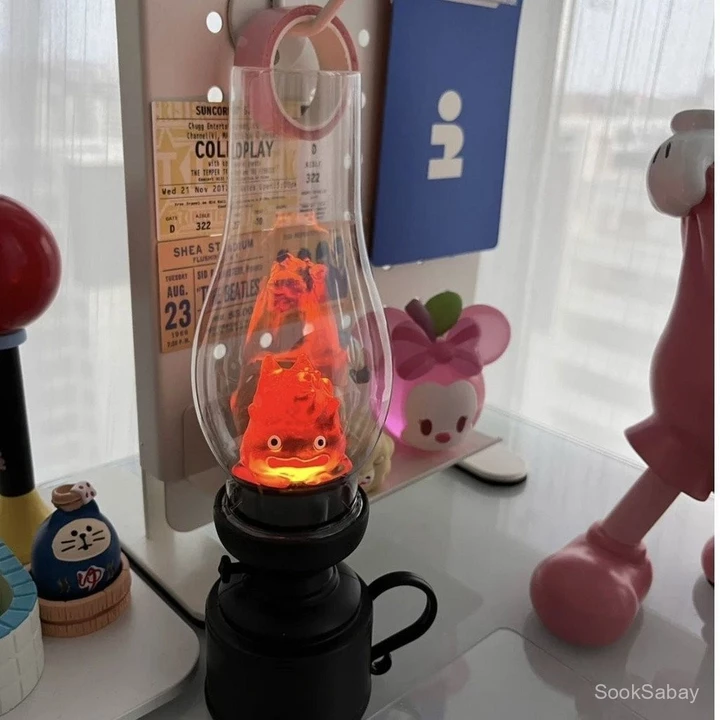 Đèn ngủ siêu tối Calcifer Flame cho phòng ngủ trẻ em