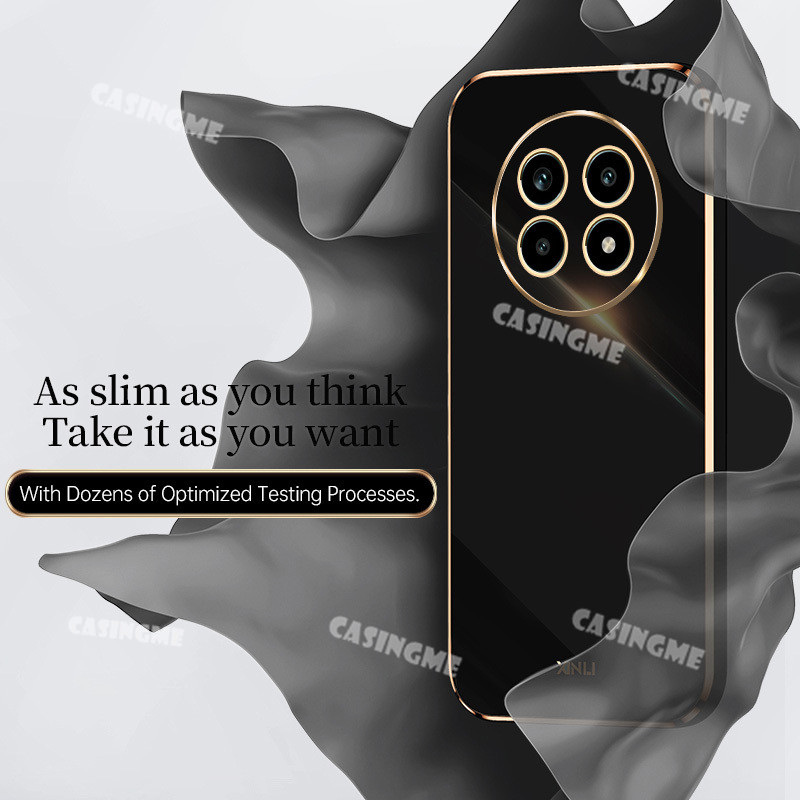 Vỏ mạ sang trọng Realme 13 + 5G 2024 cho Realme 13 + Realme13 + Realmi 13 + Pro Plus 13Plus 13x 4G 5G 2024 Vỏ điện thoại silicon mềm Vỏ điện thoại chống sốc