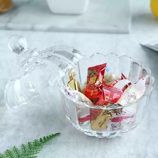 Thố Thủy Tinh, Lọ Thủy Tinh, Hũ Thủy Tinh Có Nắp TG 1060 Đựng Bánh Kẹo-Mứt Tết
