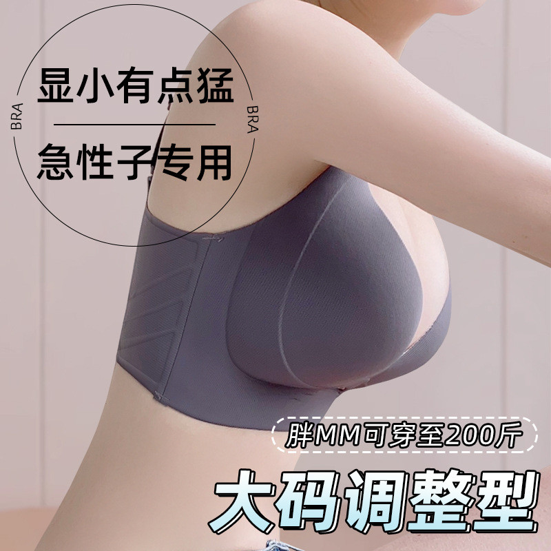 Quần Lót Có Thể Điều Chỉnh Nữ Kích Thước Lớn Liền Mạch Push-Up Áo Ngực Đẹp