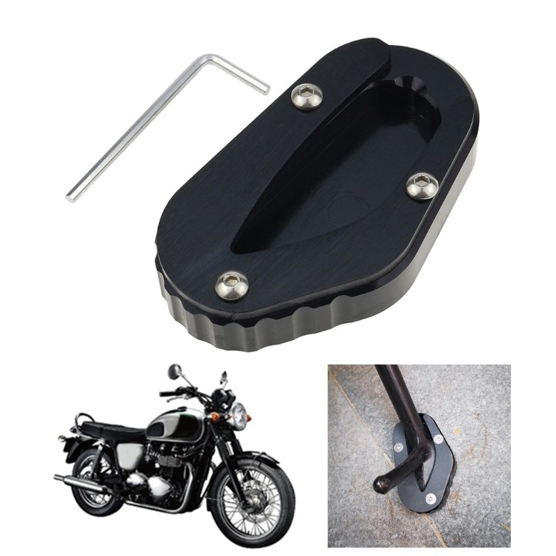 EDB * Nhôm Bên Đứng Pad Xe Đạp Chân Đế Mở Rộng Dễ Dàng Lắp Đặt Chân Đế Miếng Lót Đảm Bảo Ổn Định Tuổi Thọ Cho T100