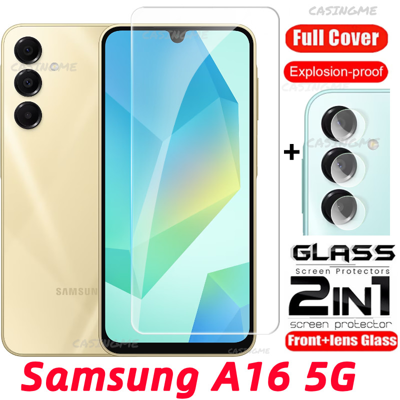 Ống kính bảo vệ 2 mặt trước/sau cho Samsung Galaxy A16/A17 5G/A07/A26/A36/A56 4G/5G