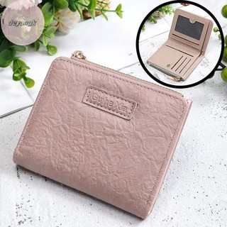 Deyangk Retro Đa Năng Ví Dành Cho Nữ Thời Trang Bé Gái al ID Giá Đỡ Chất Lượng Cao Dây Kéo Thẻ Đựng Tiền Xu Đơn Giản VN