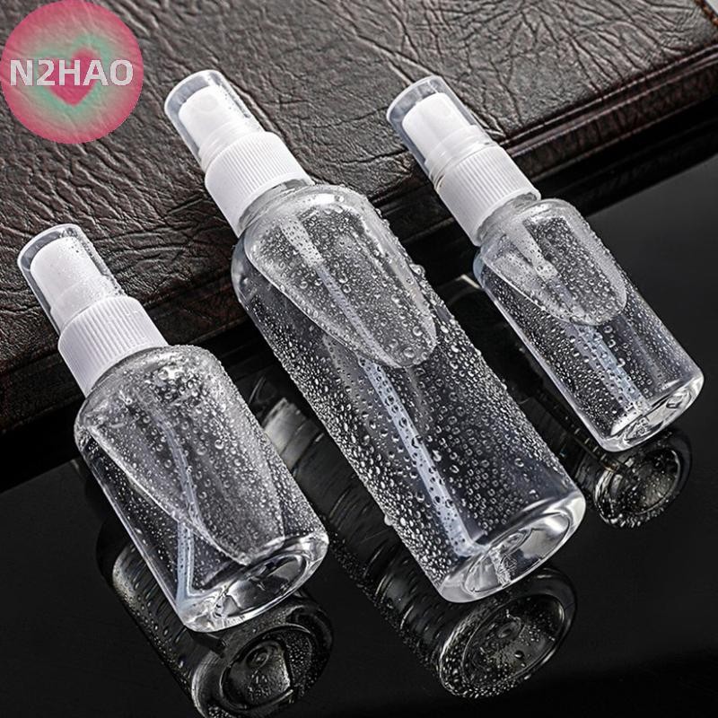 N2hao 30 / 50 / 100ml Chai trong suốt Hộp đựng du lịch di động n