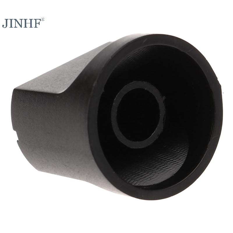JINHF 5 Cái Mỏ Vịt Loại Núm 19 * 16mm Điện Áp Bakelite Núm Mã Hóa Ban Nhạc Trục Hoa Lỗ 6mm Núm HOT
