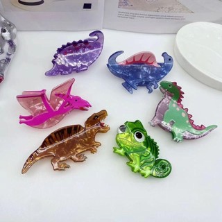 Móng Vuốt Tóc Khủng Long YSANH, Kẹp Tóc Cua Thạch Anh Vui Nhộn Acrylic, Giá Đỡ Đuôi Ngựa Hoạt Hình Thời Trang Cho Nữ Bé Gái Phụ Kiện Tóc