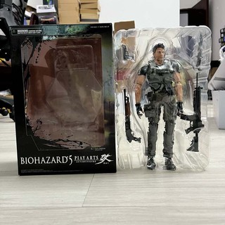 Play Arts Kai Play Arts Kai Biohazard5 Chris Redfield PVC Nhân vật hành động