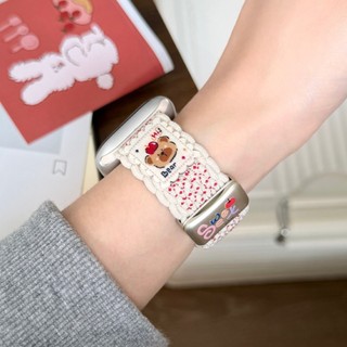 Dây đeo iWatch S10/9/8/7/SE/6/5/4/3/2/1 Dây đeo khóa từ dệt 38/40/41/42/44/45/49/46mm