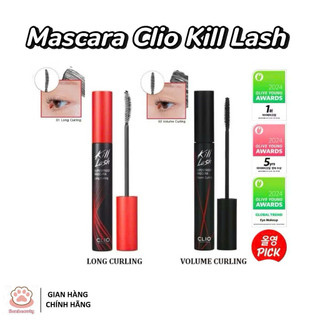 [CLIO] Chuốt Mi Mascara CLIO Kill Lash Superproof Dày Và Cong Mi 7g