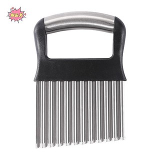 N & X Nâng cấp nhà bếp của bạn với 1 máy cắt nếp nhăn - Máy cắt gợn sóng cho trái cây, rau củ, Salad, cà rốt, khoai tây &.