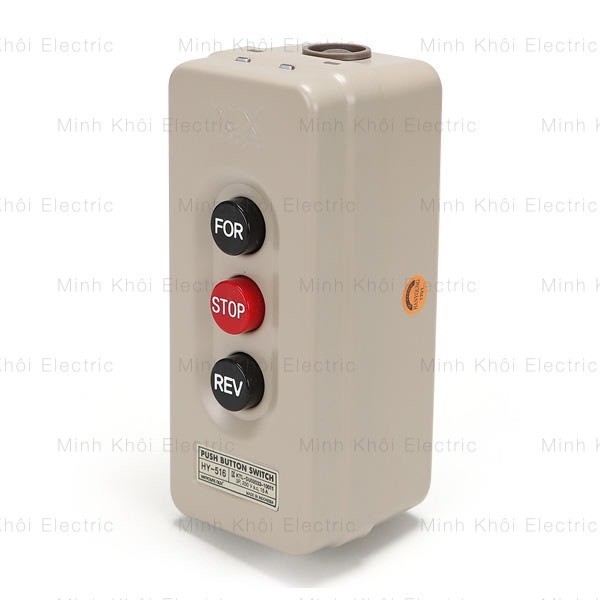 Công tắc nguồn Hanyoung HY-516,hộp công tắc nguồn đóng cắt trực tiếp động cơ Hanyoung 3P15A,công tắc đảo chiều động cơ