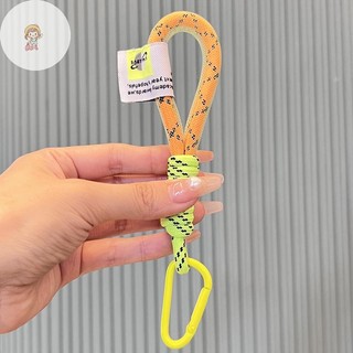 TWE Dây Màu Huỳnh Quang Dây Đeo Điện Thoại Lưới Landyard Cho Túi Dải Keycord Quần Phụ Kiện Móc Khóa VN