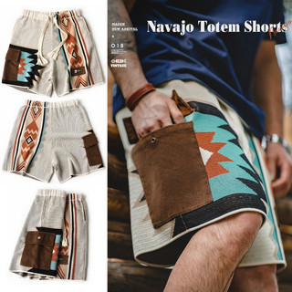 Quần short nam ESEA với vải lụa băng cổ điển Mỹ thiết kế thoáng khí và thoải mái quần short thể thao đi biển