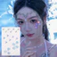 Miếng Dán Trang Trí Mặt Vỏ Kim Cương Giả - Nàng Tiên Cá Mặt Công Chúa Trang Điểm Mắt Miếng Dán DIY Tattoo