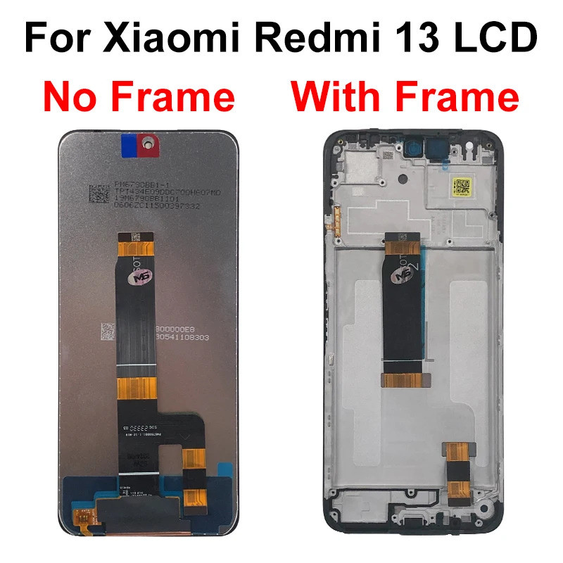 IPS Cho Xiaomi Redmi 12C 13C 13 12 14R 14C Màn Hình LCD Bộ Số Hóa Màn Hình Cảm Ứng Thay Thế