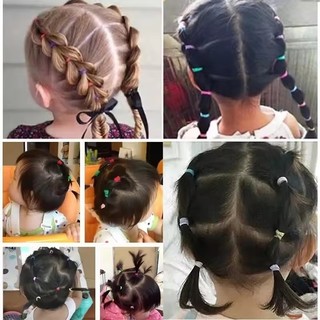 Dây thun màu kẹo ngọt ngào Hàn Quốc - Dây buộc tóc Mini liền mạch TPU dùng một lần