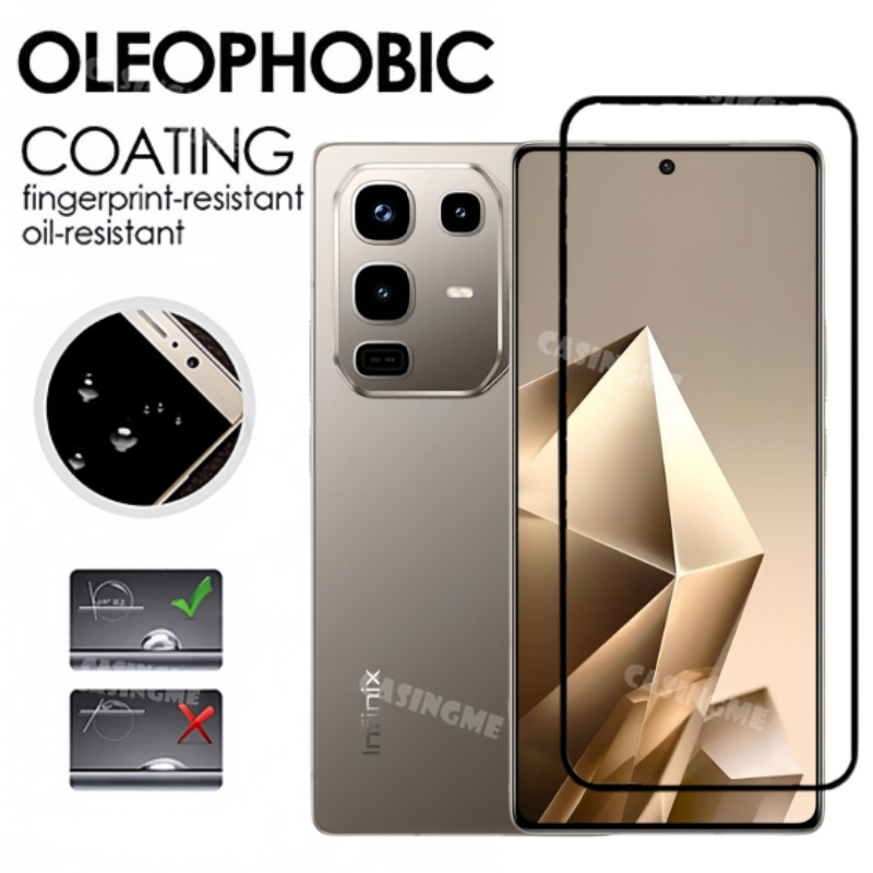 Dành Cho Infinix Note 50 Pro 4G 2025 Tấm Bảo Vệ Màn Hình Trong Suốt Full Cover Phim Cho Infinix Note 50 X S Pro + Note50 50X 50S 50Pro 50Pro + 4G 5G 2025 Kính Cường Lực Ống Kính Máy Ảnh