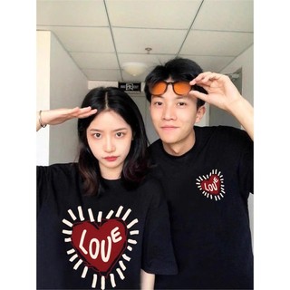Thương Hiệu Mới 100% Cotton Unisex Tay Ngắn Cặp Đôi Áo Thun Nữ Và Nam Baggy Cổ Tròn Rời In Độc Đáo Cặp Đôi Tee