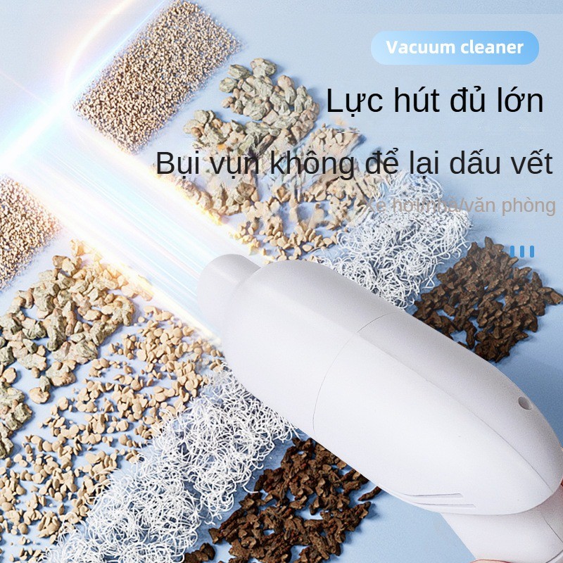 Phong Cách Mới Xe Máy Hút Bụi Nhà Kép Không Dây Nhỏ Di Động Cầm Tay Bass Sạc