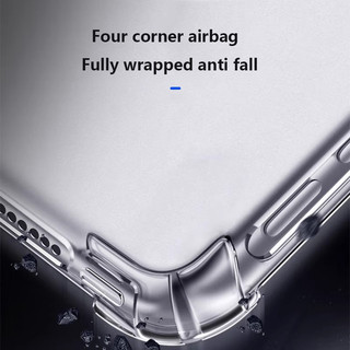 Ốp Lưng Trong Suốt Chống Sốc Cho Samsung Galaxy Tab S11 Ultra 14.6 inch 2025 S10 S9 S8 Ultra S11 A11 Plus S11 S10 FE S10 FE Plus S10 Plus S9 FE Plus A9 Plus A8 A7 S6 Lite Có Giá Đỡ