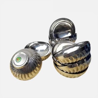 Tô inox 2 lớp cách nhiệt chống nóng size 16cm dùng ăn cơm canh tiện lợi bền đẹp