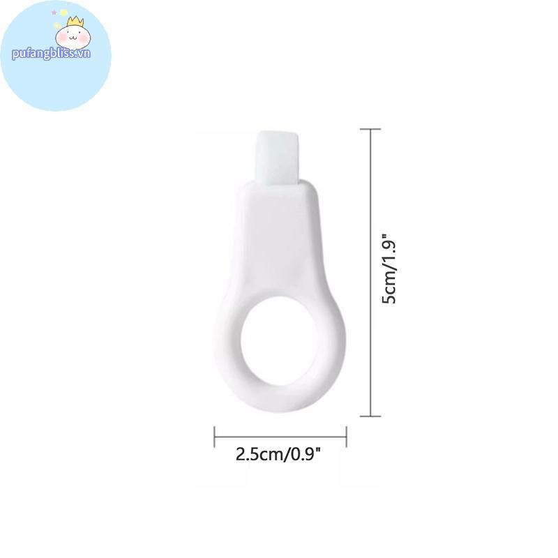Pufangbliss 3 Cái / bộ Làm Sạch Răng Lau Trẻ Em Loại Bỏ Tartar Mảng Bẩn Loại Bỏ Tẩy Bọt Biển Chà VN