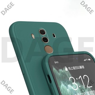 Ốp Silicon Lỏng Vuông Cho Huawei Mate 10 Pro P10 Plus Bảo Vệ Camera Ốp lưng Dễ Thương
