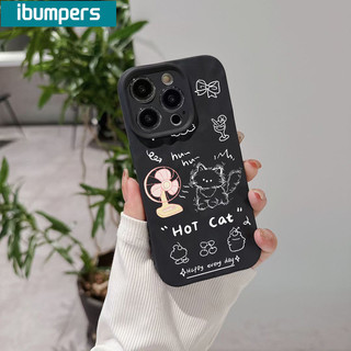 ibumpers Ốp Lưng iPhone Dễ Thương đôi Mèo Con chó In Hình Ốp Điện Thoại Dày Dặn Silicon Mềm Chống Sốc Chống Bẩn Cho Iphone 16 15 14 12 13 11 Pro Max IP 7 8 Plus X XS XR