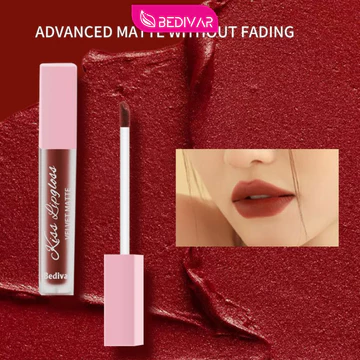 [Hộp mù bất ngờ] Son BEDIVAR Air Mist Lip Cream, Matte, Trang điểm trơn, Bột đậu, Trắng chống dính, Cốc Lip Clay, Lip Glaze, Son kem, Son kem, Son kem, Sinh viên