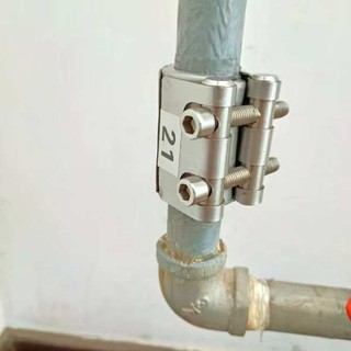 Thép không gỉ Ngày của Huff Lấy Sửa Chữa Kẹp Rò Rỉ Nước Kẹp Ống Nước Khớp Họng Vòng Vòng Ống Vòng Sửa Chữa Ống