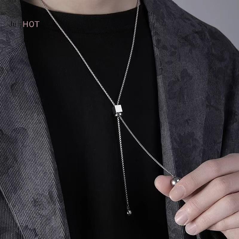 Julyhot Sáng Tạo Thời Trang Retro Túi Dệt Mặt Dây Chuyền Vòng Cổ Cho Nữ Cô Gái Đa Năng Áo Len Dài Dây Chuyền Trang Sức Phụ Kiện Quà Tặng Massivedeals