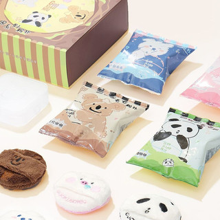 GUOXIAONIU Bông phấn phủ loạt sản phẩm sở thú bông phấn má hồng dạng lỏng