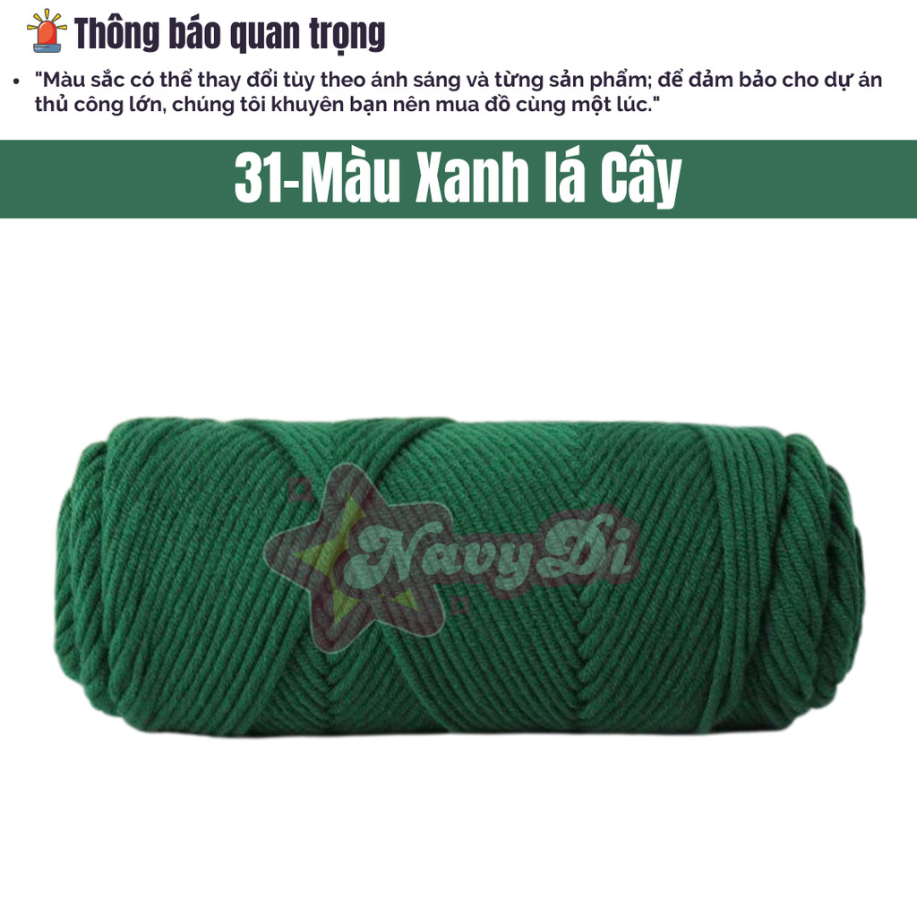 31-Màu Xanh lá Cây