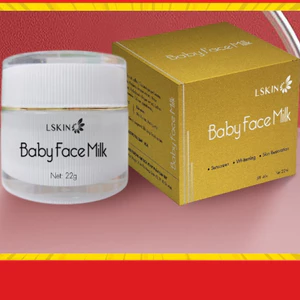 Kem dưỡng da baby face milk lskin Đan Thy cream cấy trắng căng bóng da trắng hồng tự nhiên