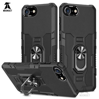 Dành Cho iphone 6 / 6s / 7 / 8 / SE 2020 / 2022 Ốp điện thoại PC Cứng Mặt Sau Mềm TPU Cạnh Bảo Vệ Camera Giá Đỡ Nhẫn Chân Đế Chống Sốc Mỏng Vỏ
