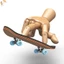 Finger SkateBoard Fingerboard Stents Finger Skate Set VN