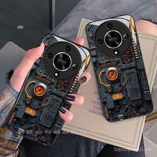 Honor x9b x9a X9C 5g ốp thông minh Honor x7b x8b 200 Pro Ốp chống sốc kèm Camera Ống kính bảo vệ ống kính Ốp điện thoại pcba bảng mạch cho nam sinh viên luby