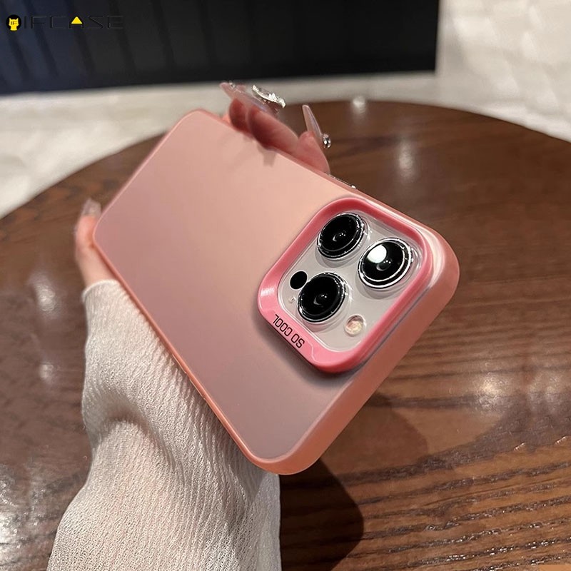 Dành Cho Samsung Galaxy A73 A53 A33 A72 A52 A52s A71 A51 A50 A50s A30s 4G 5G Ốp Điện Thoại Hồng Laser Sáng Bóng Mờ Đơn Giản Sang Trọng Đen Trắng Bạc Ốp Lưng Ốp Lưng